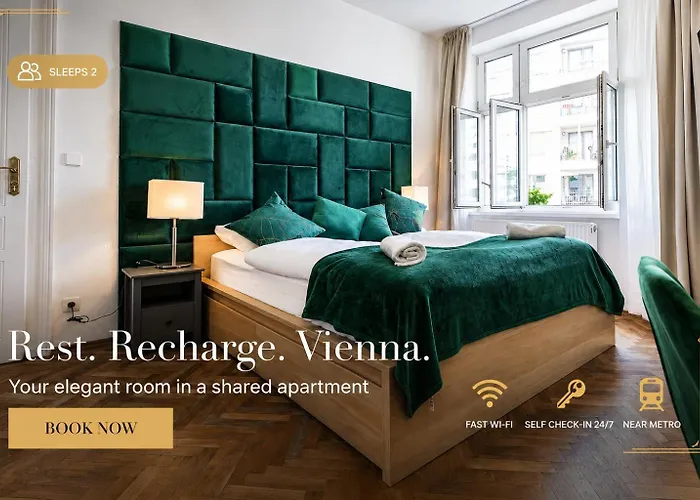 Comfortable Private Near Landstrasse , 15 Min Access Viena
